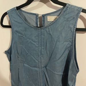 Denim-style Dress